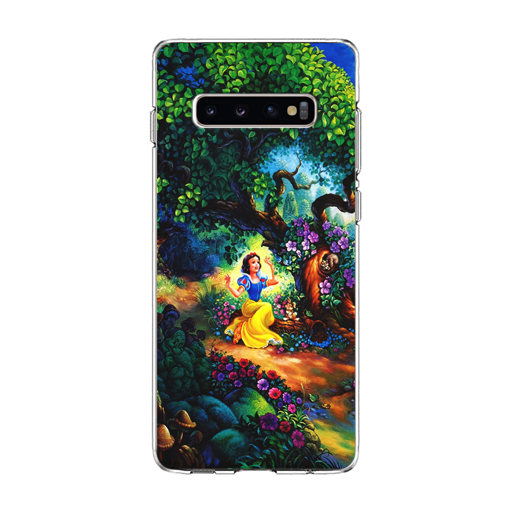 Snow White Painting Samsung Galaxy S10 Plus Case
