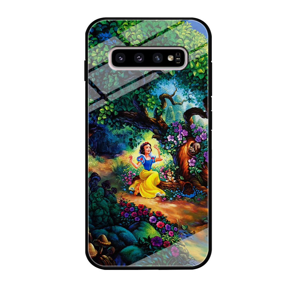 Snow White Painting Samsung Galaxy S10 Case