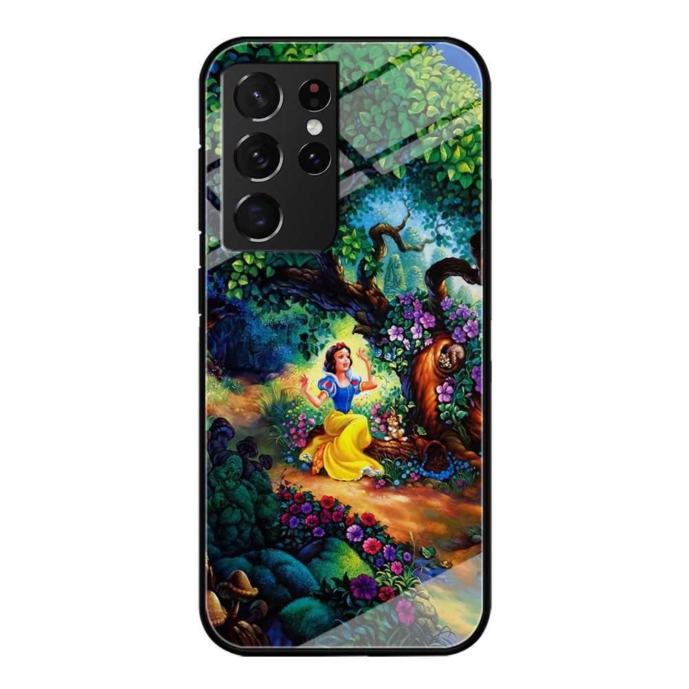 Snow White Painting Samsung Galaxy S21 Ultra Case-Phone Case-Tempered Glass Case-Altracase
