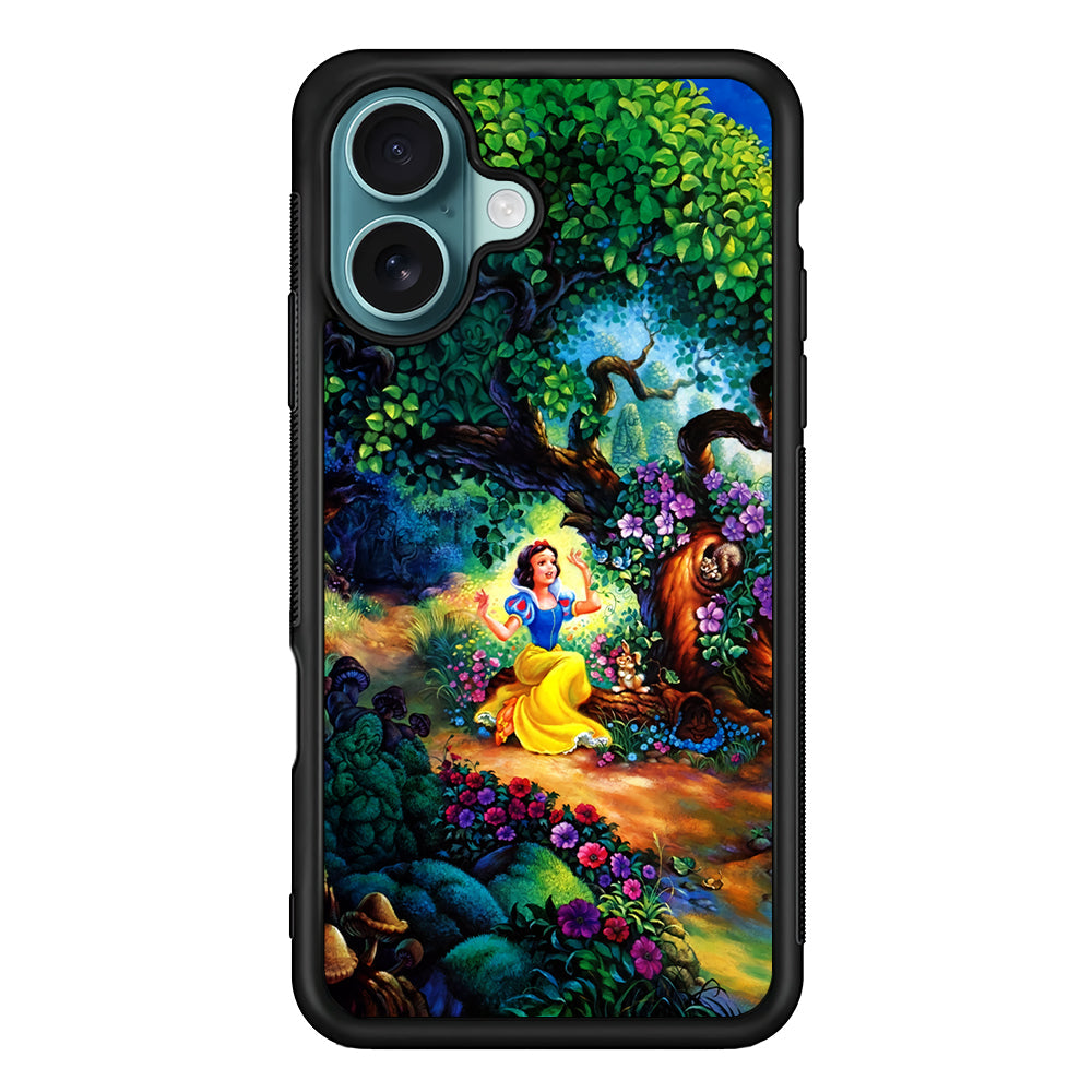 Snow White Painting iPhone 16 Plus Case - Altracase