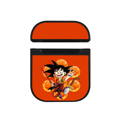 Son Goku Seven Dragon Ball Apple AirPods Case-AirPod Case-Black-Altracase