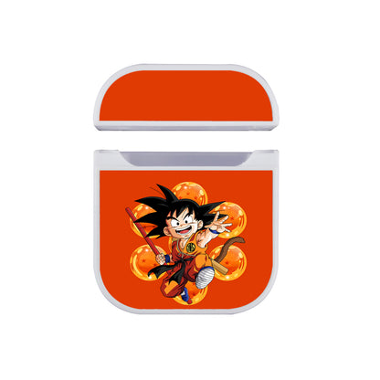 Son Goku Seven Dragon Ball Apple AirPods Case-AirPod Case-White-Altracase