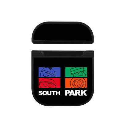 South Park Character Sketch Apple AirPods Case-AirPod Case-Black-Altracase