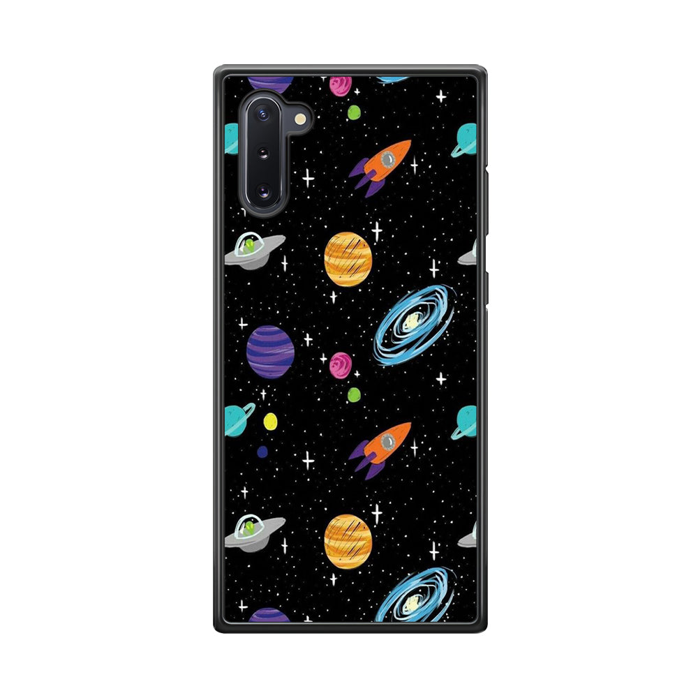 Space Pattern 003 Samsung Galaxy Note 10 Case