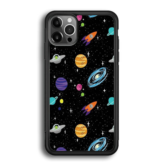 Space Pattern 003 iPhone 12 Pro Case