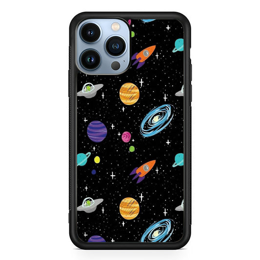 Space Pattern 003 iPhone 14 Pro Case