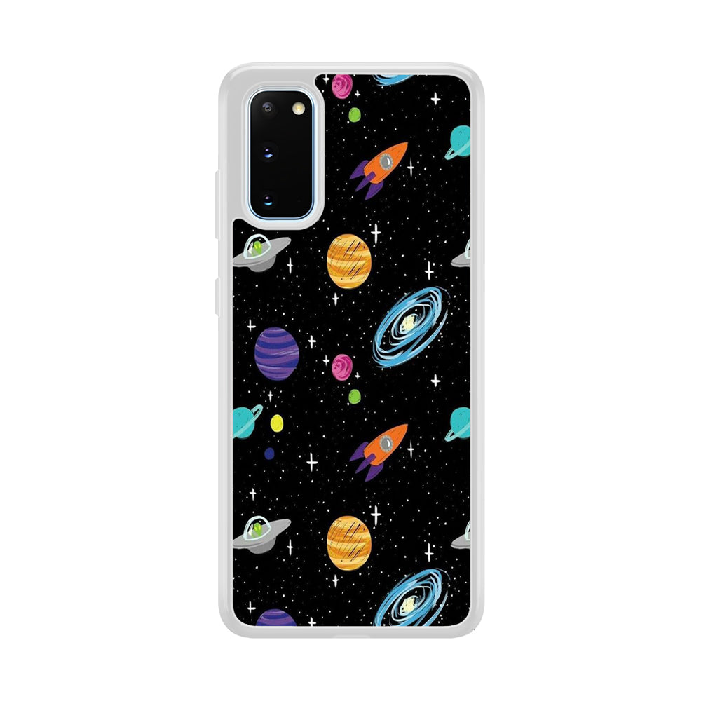 Space Pattern 003 Samsung Galaxy S20 Case