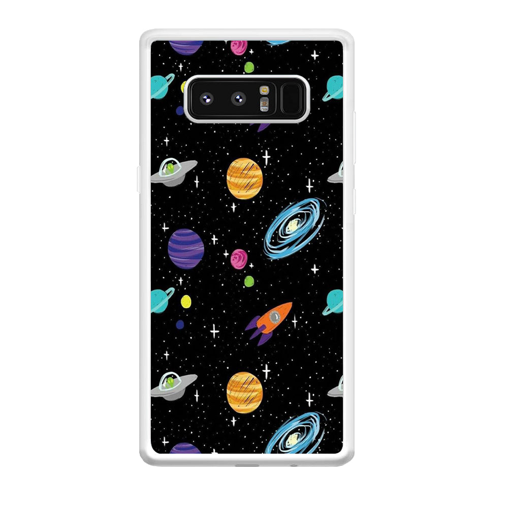 Space Pattern 003 Samsung Galaxy Note 8 Case