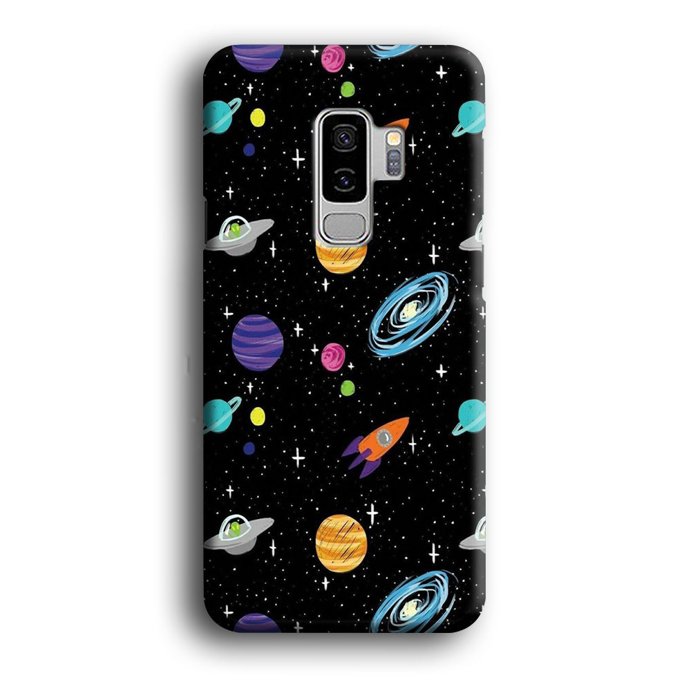 Space Pattern 003 Samsung Galaxy S9 Plus Case