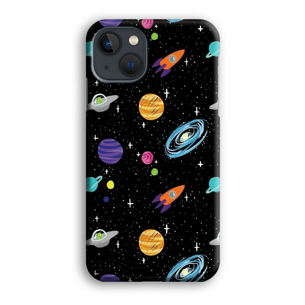 Space Pattern 003 iPhone 14 Case