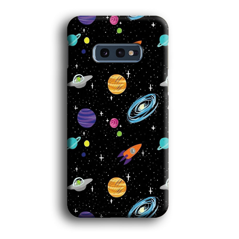 Space Pattern 003 Samsung Galaxy S10E Case