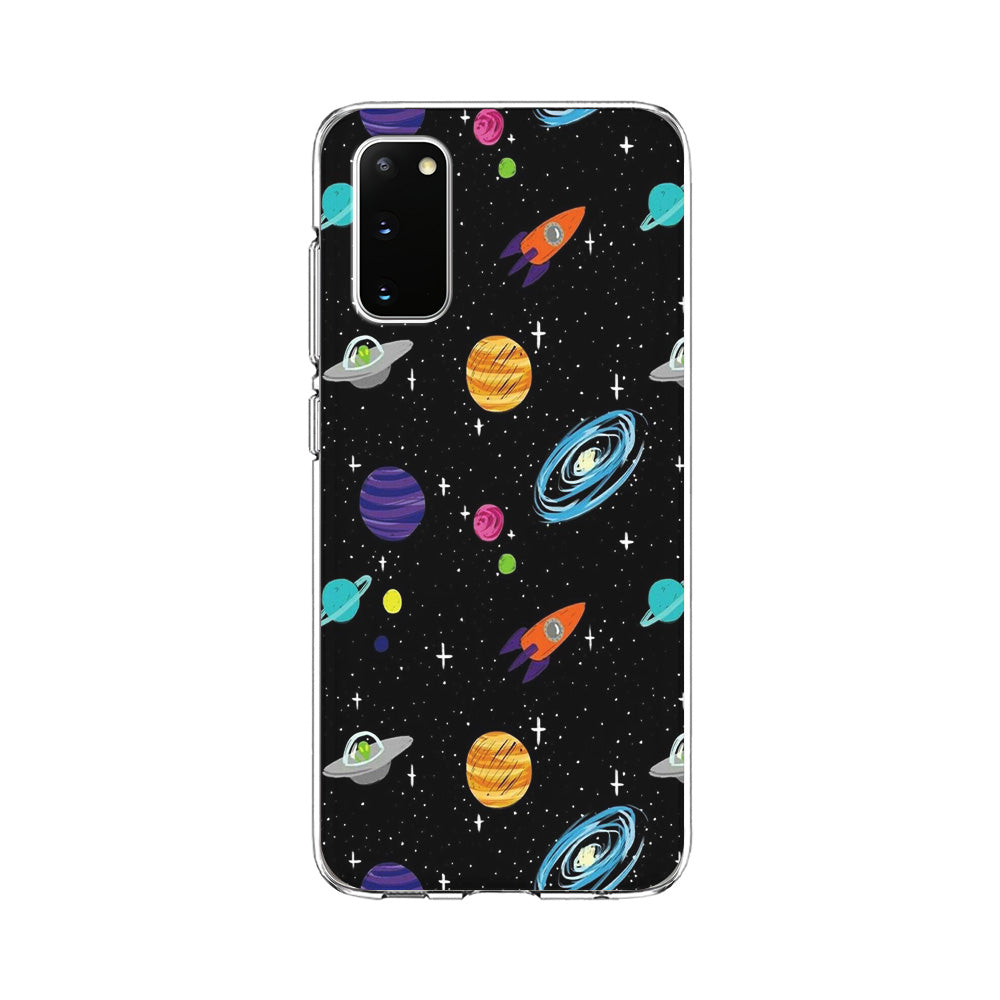 Space Pattern 003 Samsung Galaxy S20 Case