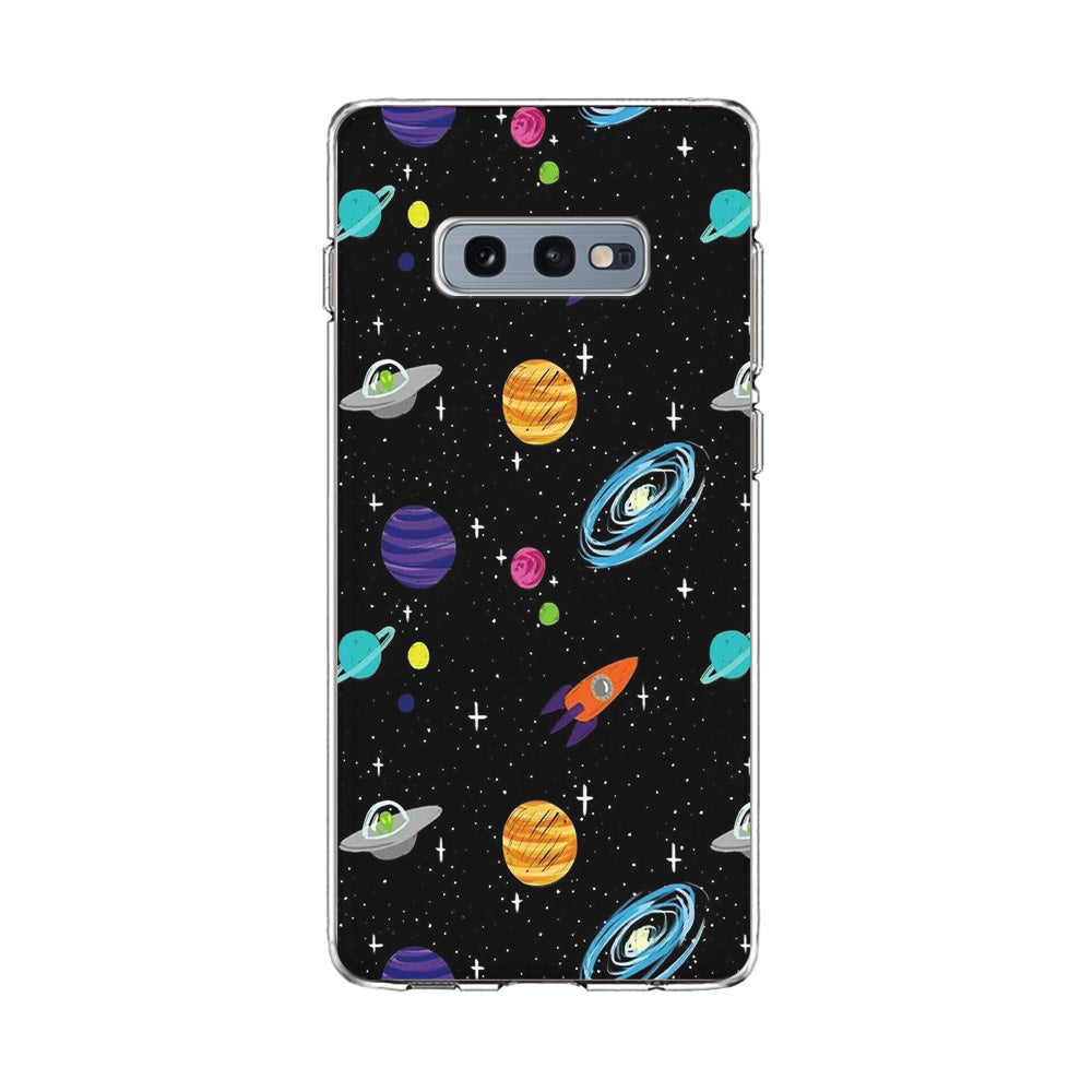 Space Pattern 003 Samsung Galaxy S10E Case