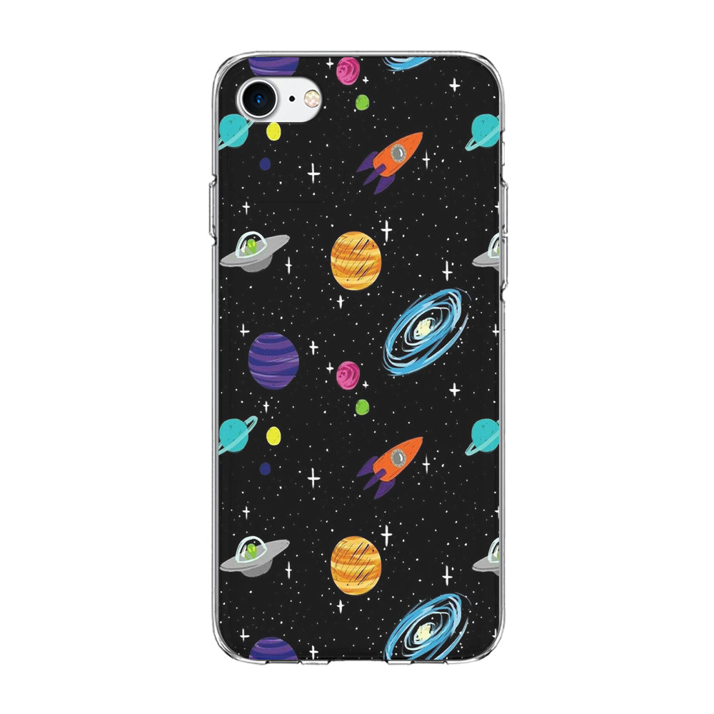 Space Pattern 003 iPhone 8 Case