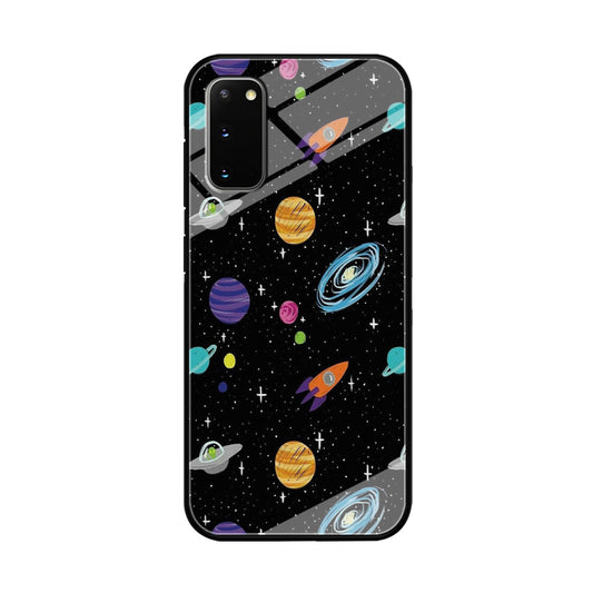 Space Pattern 003 Samsung Galaxy S20 Case