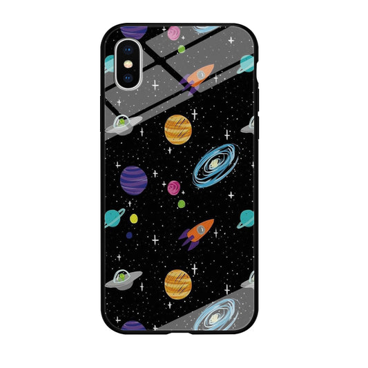 Space Pattern 003 iPhone Xs Max Case