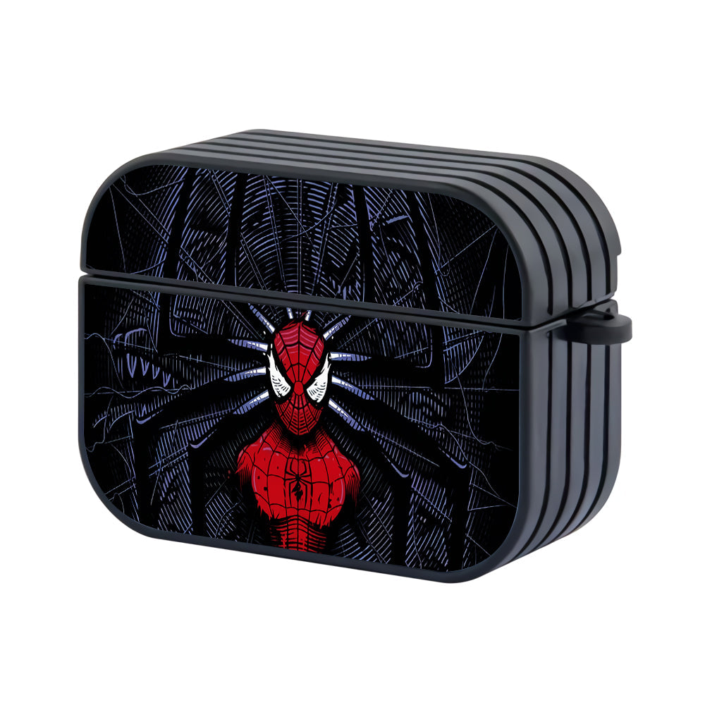 Spider-Man Dark Web Apple AirPods Pro 3 Case-AirPods Pro 3 Case-Altracase