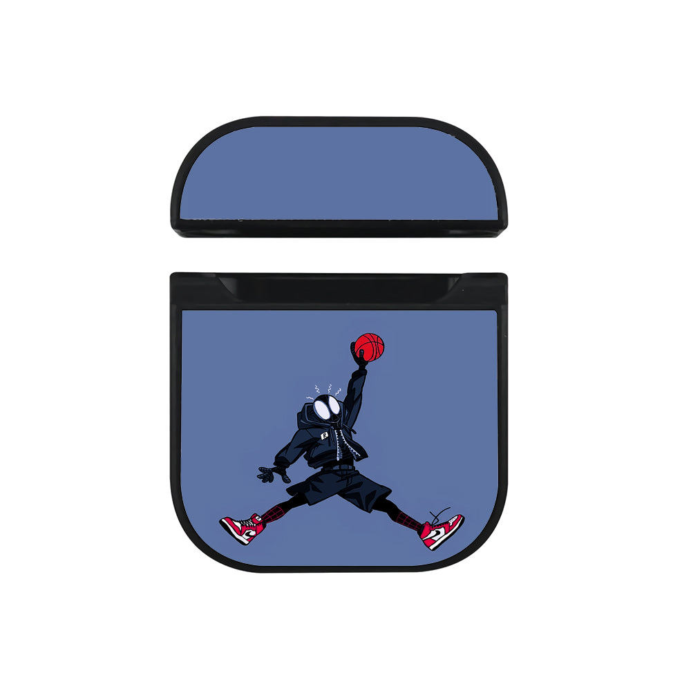 Spider-Man Jump with a Basketball Apple AirPods Case-AirPod Case-Black-Altracase