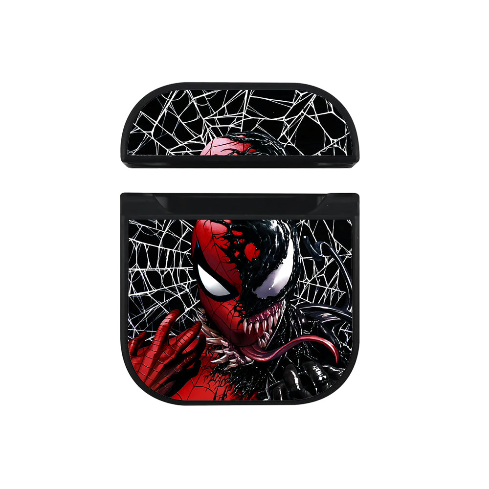 Spider-Man Transforms Into Venom Apple AirPods Case-AirPod Case-Black-Altracase