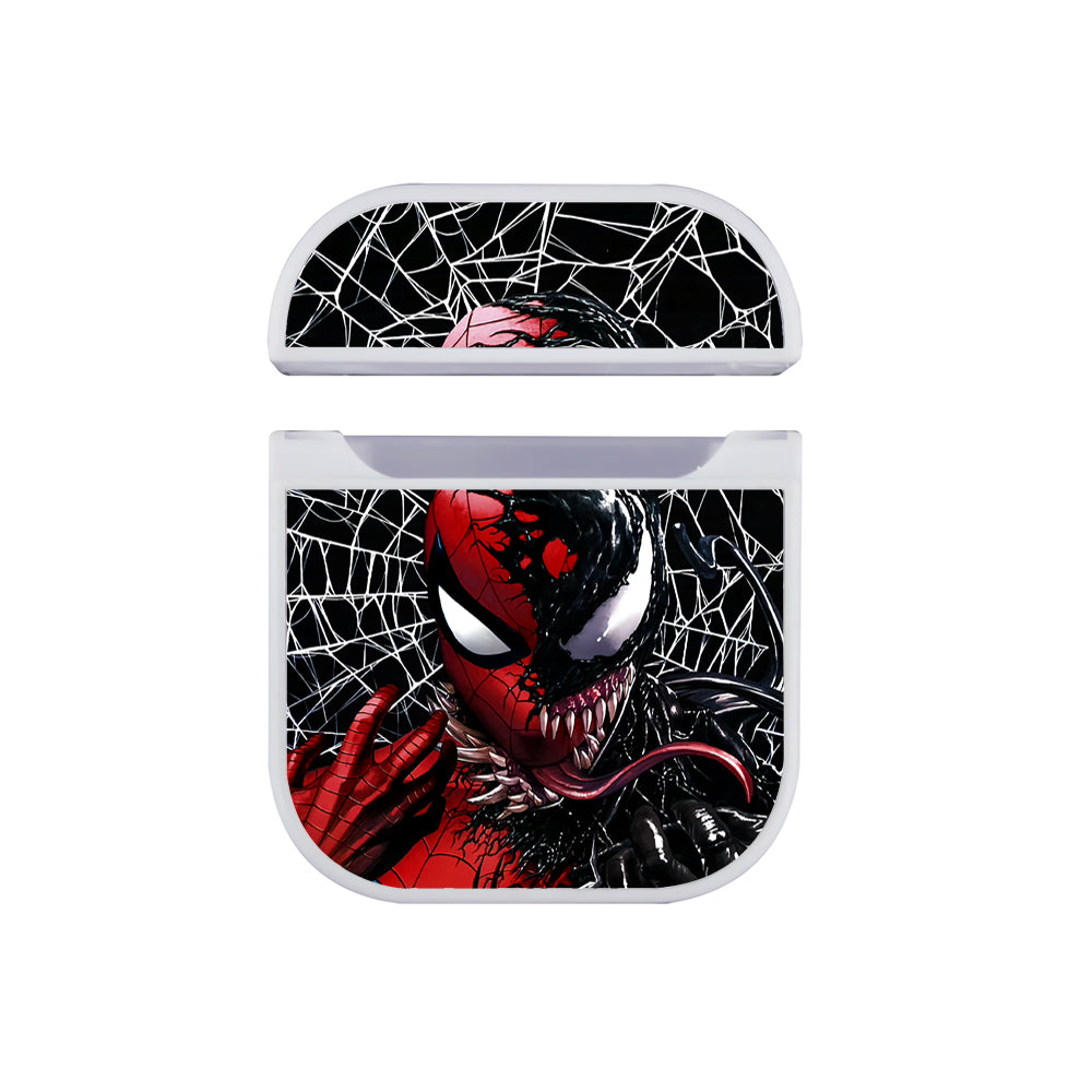 Spider-Man Transforms Into Venom Apple AirPods Case-AirPod Case-White-Altracase