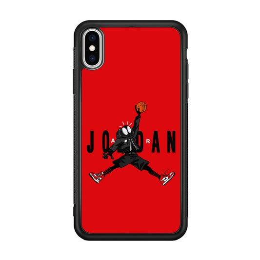 Spiderman Air Jordan iPhone Xs Max Case-Mobile Phone Case-Altracase