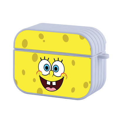 SpongeBob SquarePants Face Hard Plastic Case Cover For Apple Airpods Pro