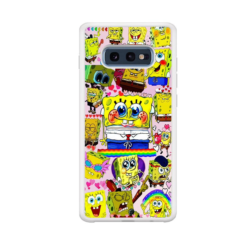 Spongebob Cute Character Samsung Galaxy S10E Case