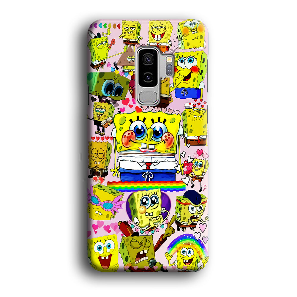 Spongebob Cute Character Samsung Galaxy S9 Plus Case