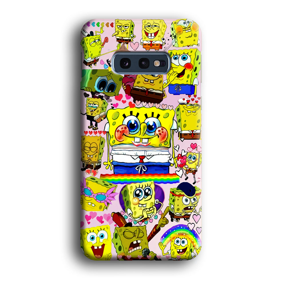 Spongebob Cute Character Samsung Galaxy S10E Case