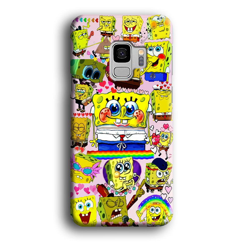 Spongebob Cute Character Samsung Galaxy S9 Case