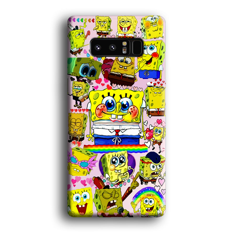 Spongebob Cute Character Samsung Galaxy Note 8 Case