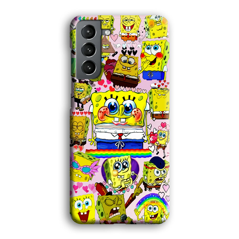 Spongebob Cute Character Samsung Galaxy S23 Case-Phone Case-3D Case-Altracase