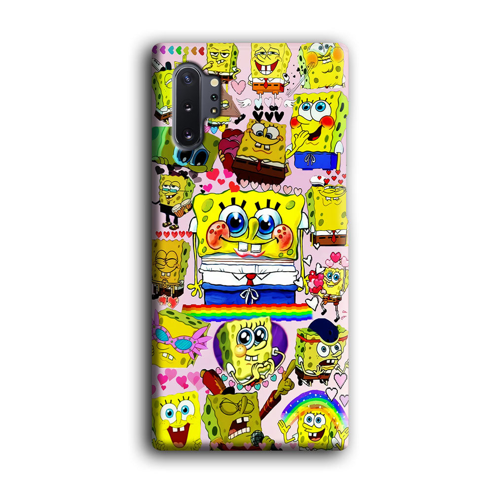 Spongebob Cute Character Samsung Galaxy Note 10 Plus Case