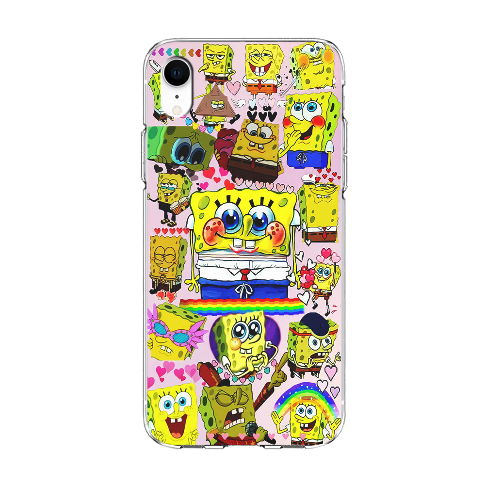 Spongebob Cute Character iPhone XR Case