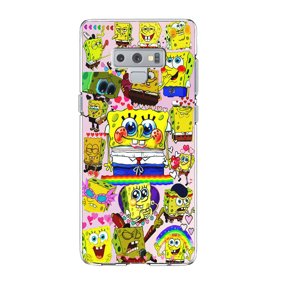 Spongebob Cute Character Samsung Galaxy Note 9 Case