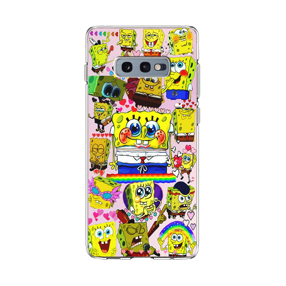 Spongebob Cute Character Samsung Galaxy S10E Case