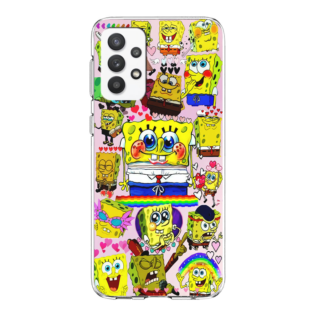 Spongebob Cute Character Samsung Galaxy A32 Case