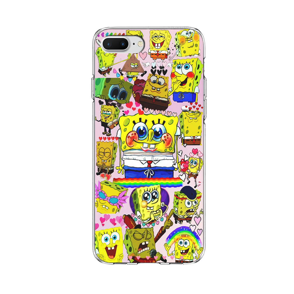 Spongebob Cute Character iPhone 8 Plus Case