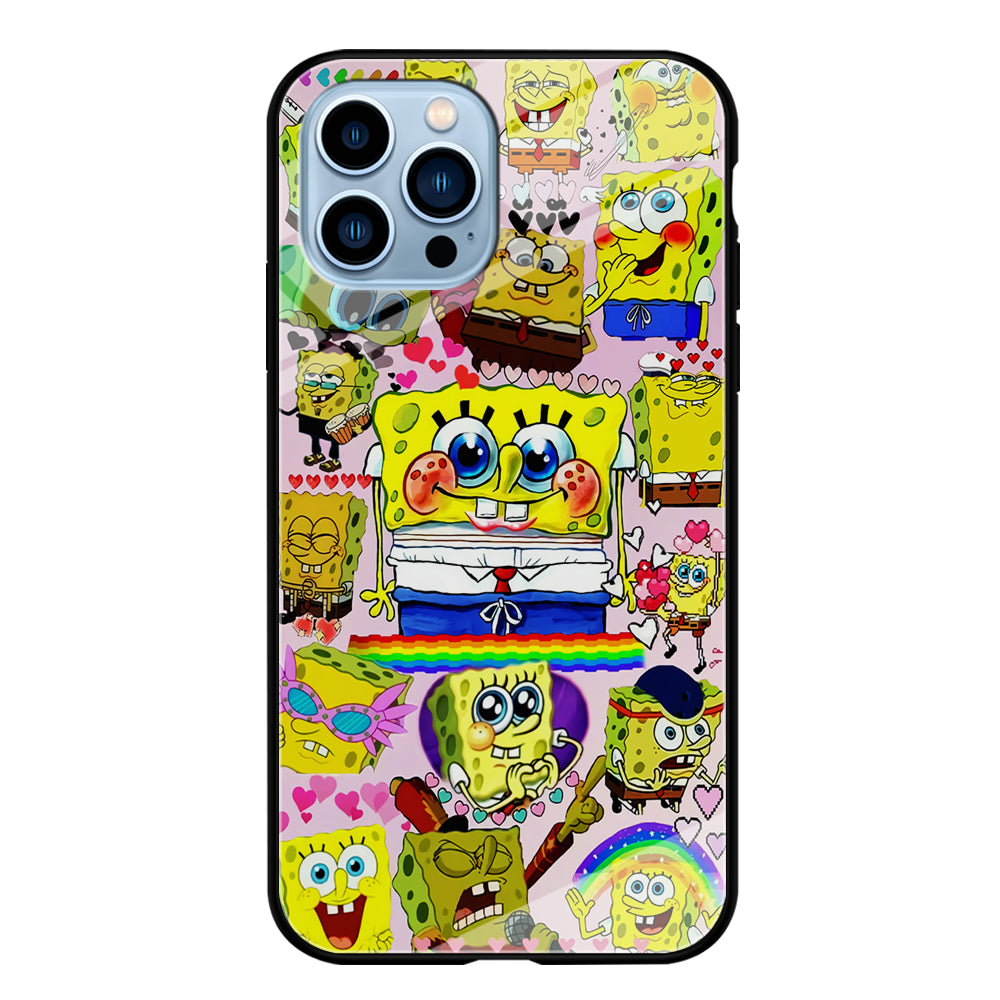 Spongebob Cute Character iPhone 13 Pro Max Case