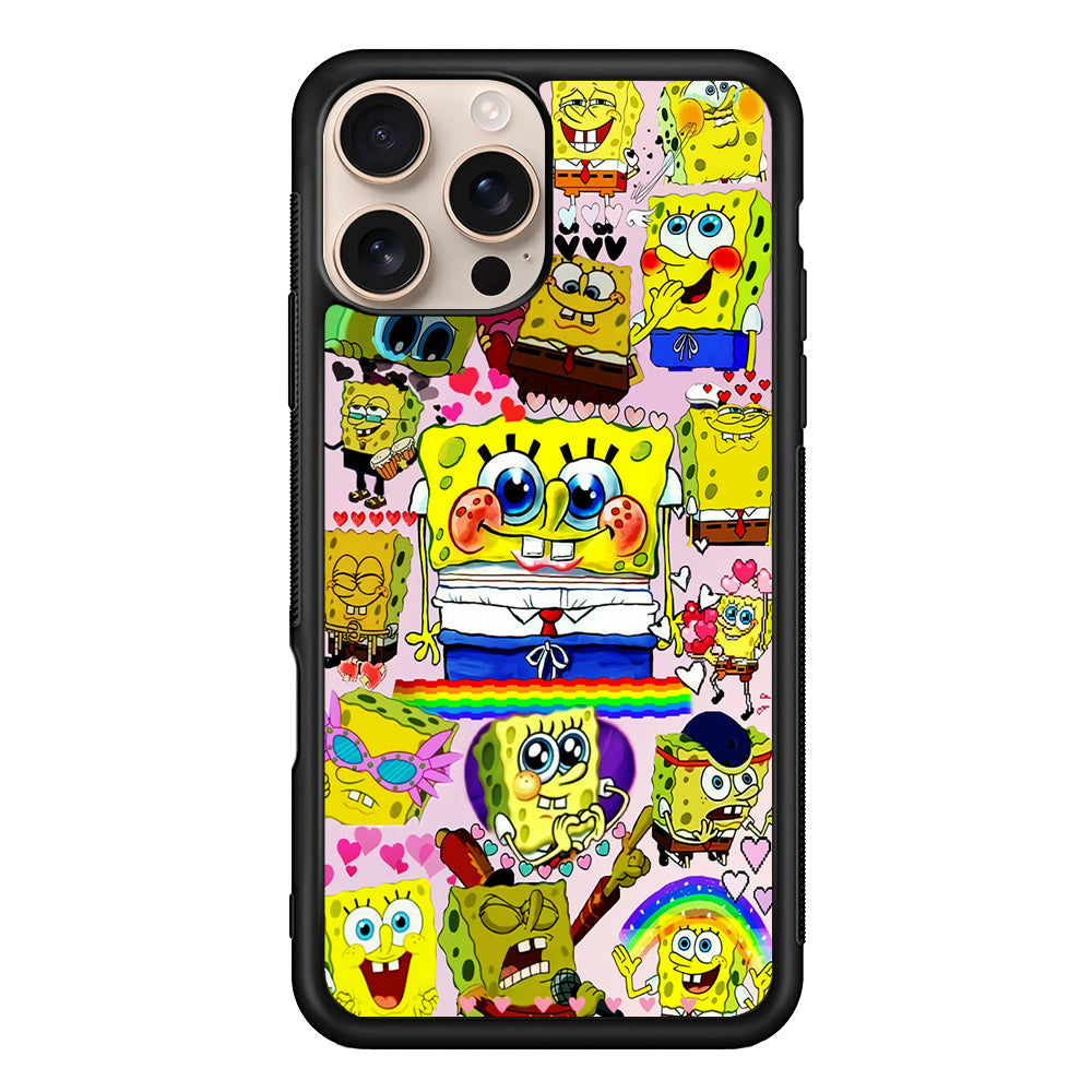 Spongebob Cute Character iPhone 16 Pro Max Case - Altracase