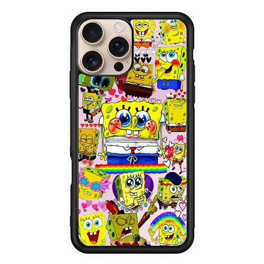 Spongebob Cute Character iPhone 16 Pro Max Case - Altracase