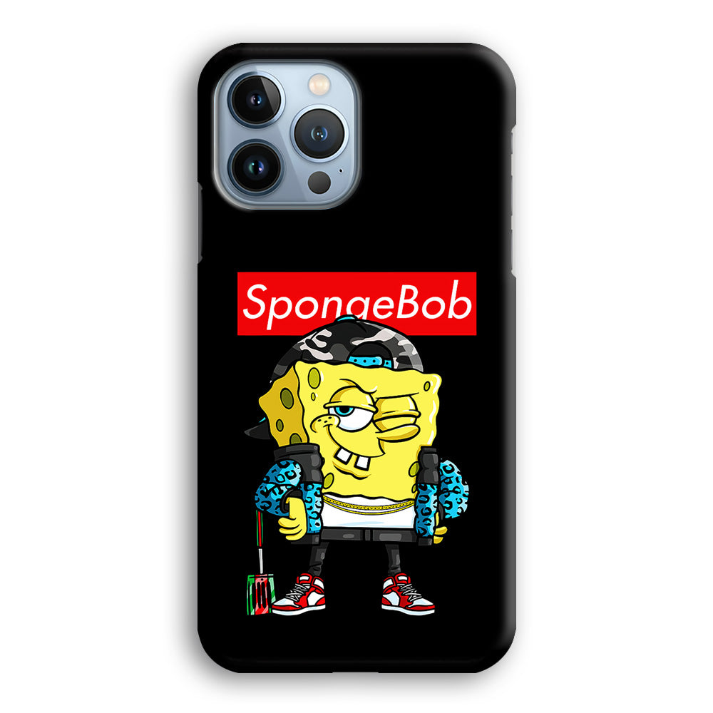 Spongebob Hypebeast iPhone 14 Pro Max Case