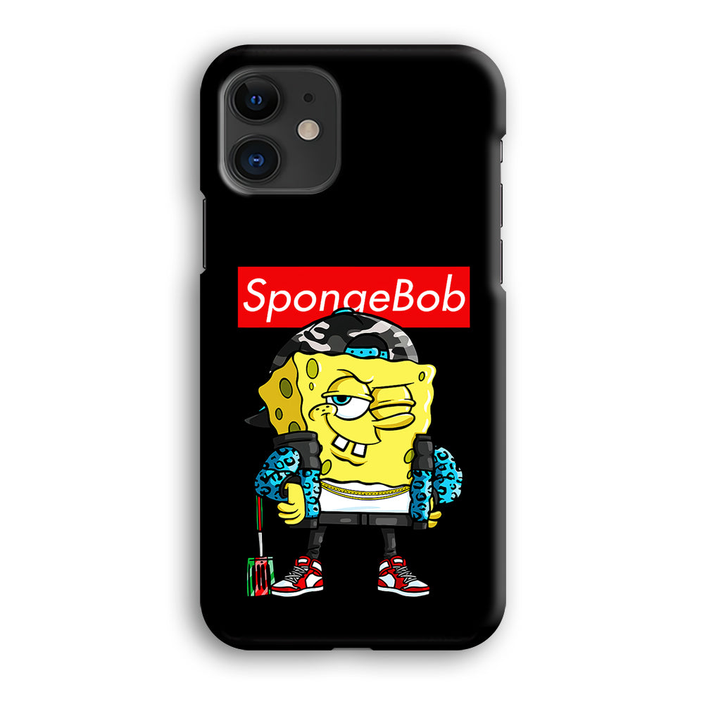 Spongebob Hypebeast iPhone 12 Mini Case