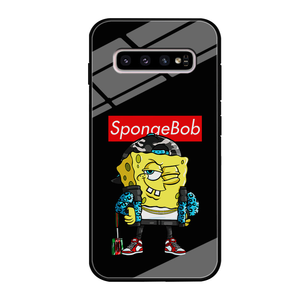 Spongebob Hypebeast Samsung Galaxy S10 Plus Case