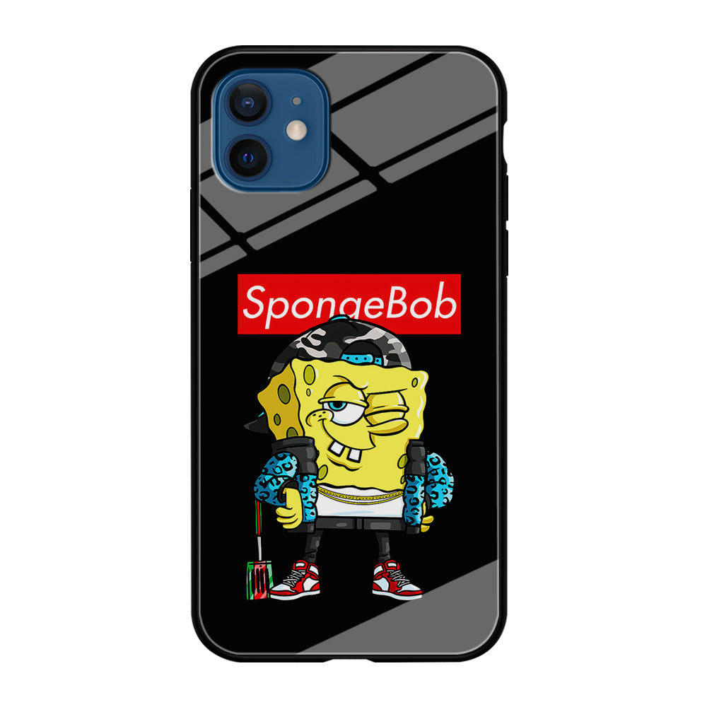 Spongebob Hypebeast iPhone 12 Mini Case