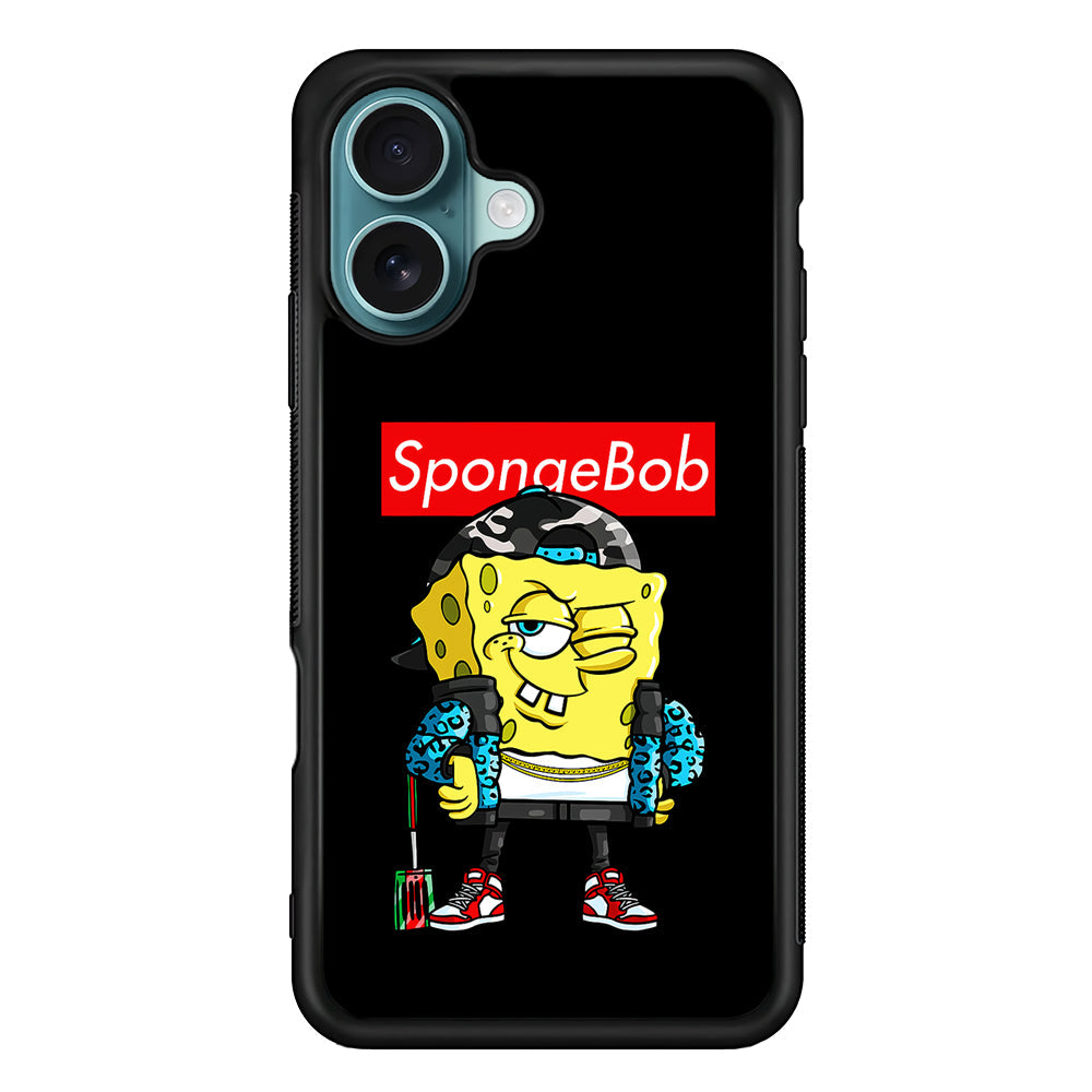 Spongebob Hypebeast iPhone 16 Plus Case - Altracase