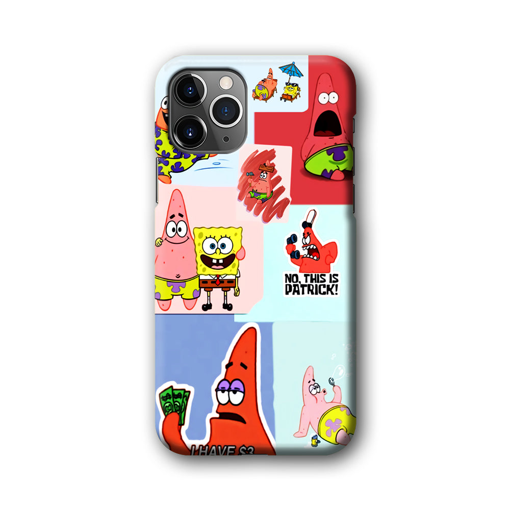 Spongebob Patrick Aesthetic iPhone 11 Pro Case