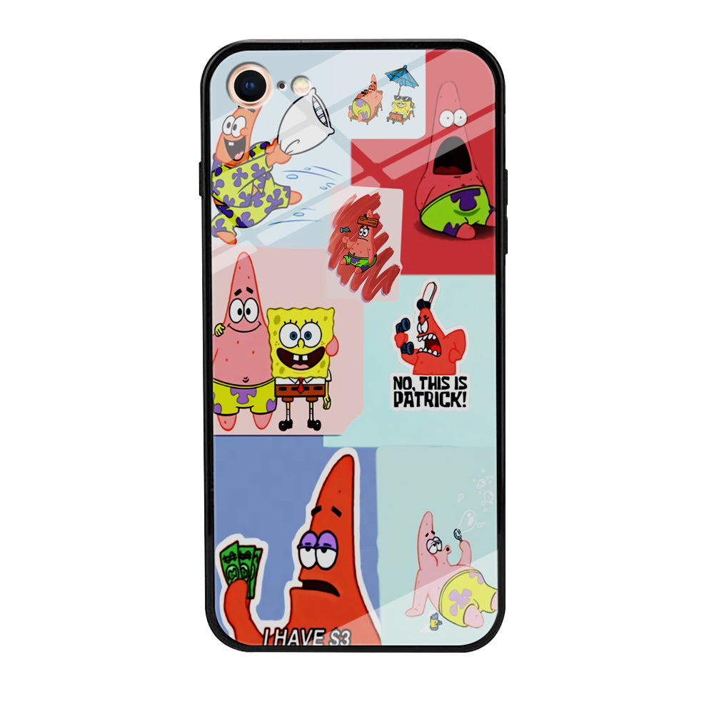 Spongebob Patrick Aesthetic iPhone SE 3 2022 Case