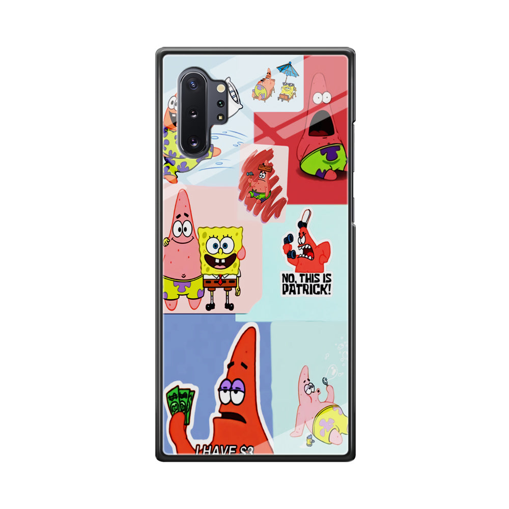 Spongebob Patrick Aesthetic Samsung Galaxy Note 10 Plus Case