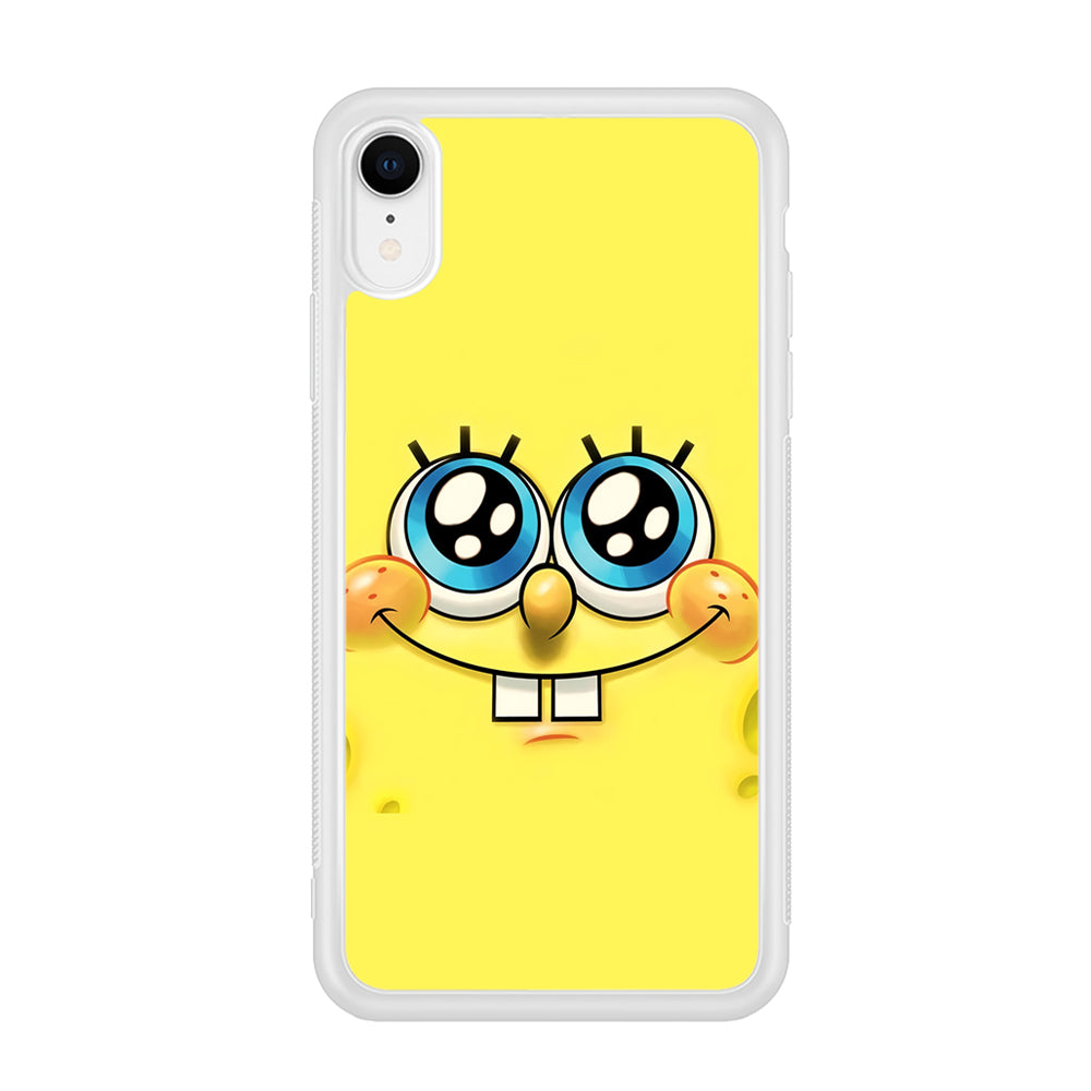 Spongebob's smiling face iPhone XR Case